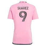 Günstige Fußballtrikots Inter Miami CF Luis Suarez 9 Heimtrikot 2024-25 Kurzarm